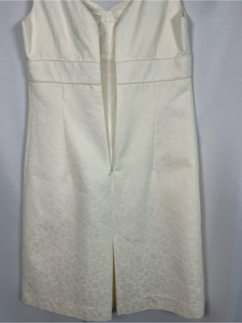 Lilly Pulitzer vintage embossed daisy preppy coastal cocktail dress sz 8 - Picture 7 of 7